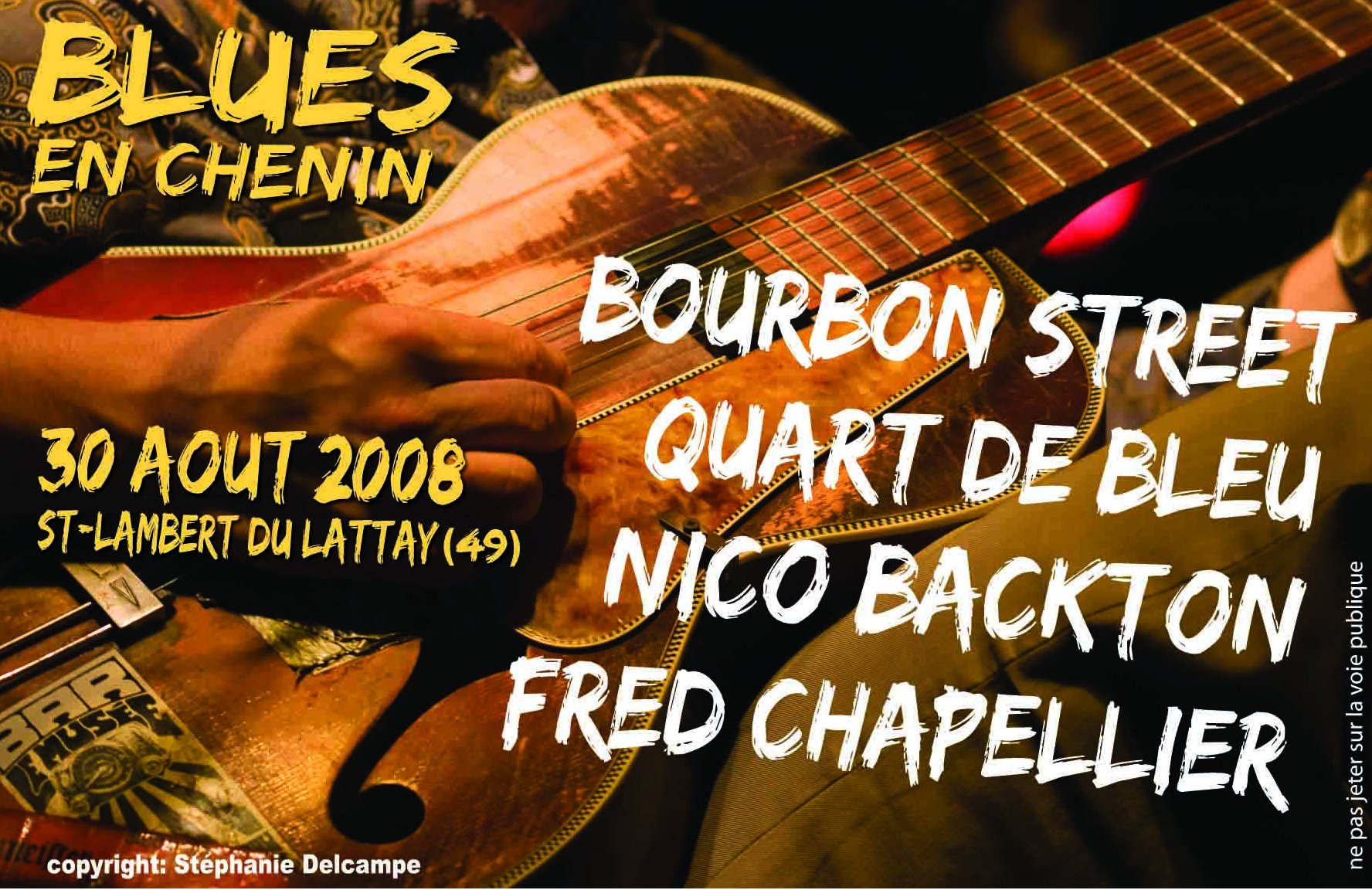 Blues en Chenin (photo Stephanie Delcampe) Blues en Chenin (photo Stephanie Delcampe)