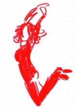 Valérie Lemercier sur scène