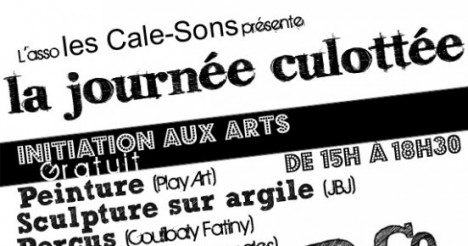 Journée Culottée samedi 13 février !