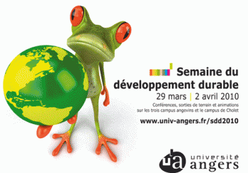 Semaine 2010 du développement durable à l’Université d’Angers