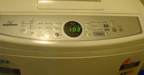 En Australie, Lavage puissance 103  © Klm
