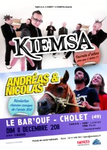 KIEMSA et ANDREAS & NICOLAS au Bar’Ouf